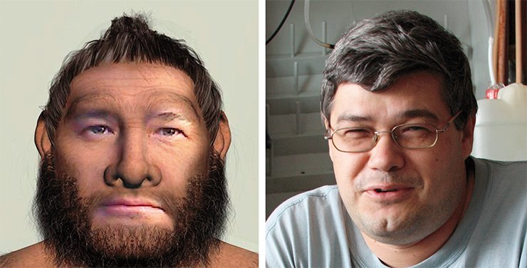 The National Museum of Natural History (Washington, DC, United States) has a funny photo booth transforming any visitor’s face into a face of a Neanderthal reconstructed based on the examination of fossils and paleogenetic tudies.This is how the author of this paper would have looked like some 40,000 years ago (TYA) had he been a Neanderthal. (By the courtesy of the author)