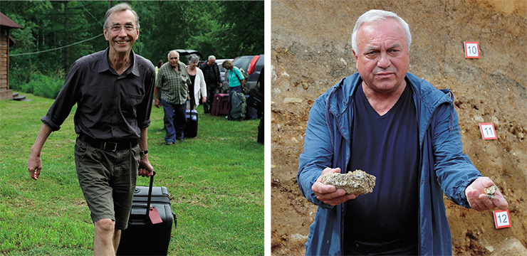 Left: Professor Svante Pääbo is director of the department of evolutionary genetics at the Max Planck Institute for Evolutionary Anthropology in Leipzig, Germany. Right: Mikhail V. Shunkov, RAS Corresponding Member, Director of the Institute of Archaeology and Ethnography and the head of Russia’s largest archaeological on-site research center Denisova Cave