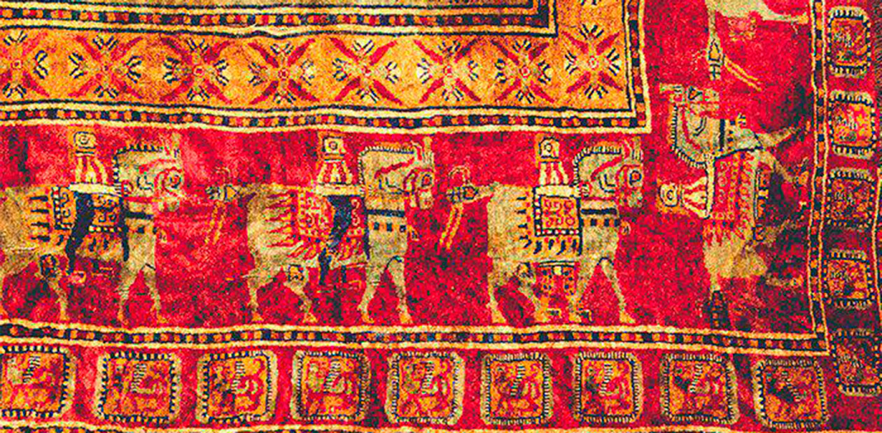 Нетленные краски древнейшего в мире «пазырыкского» ковра