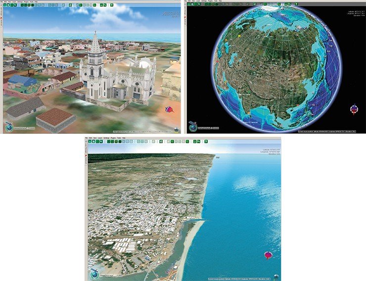 Интерфейс ITRIS – это, образно говоря, виртуальный земной шар, с возможностью разномасштабной динамической 3D-визуализации. WAPMERR/TL