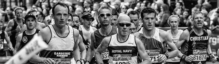Бегуны на Лондонском марафоне. Pixabay LicensePhoto/ianwakefield1967