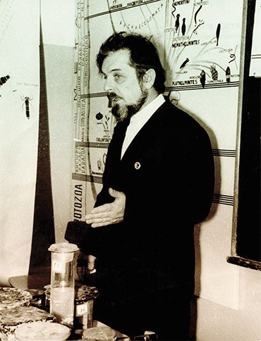 Профессор И. В. Стебаев. Фото из Музея НГУ