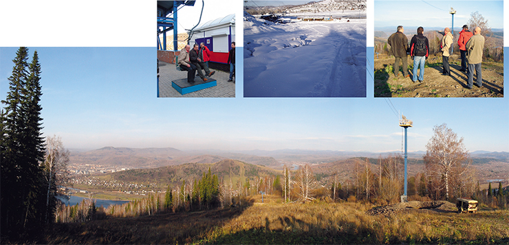 Сибирский горный «курорт» в Междуреченске, где расположен Центр зимних видов спорта, тоже может испытывать дефицит снега. На панорамном фото – вид с горы Югус