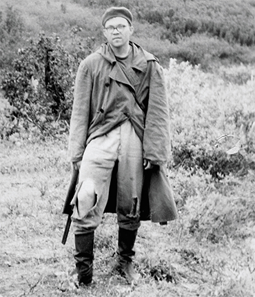 Dobretsov’s first field season in Kamchatka, 1965