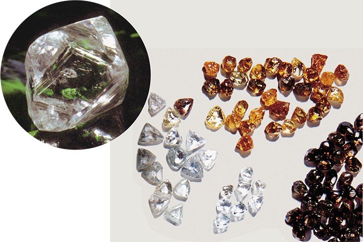 Ни в одном месторождении невозможно найти двух совершенно одинаковых кристаллов алмаза. Якутские алмазы – яркое тому подтверждение