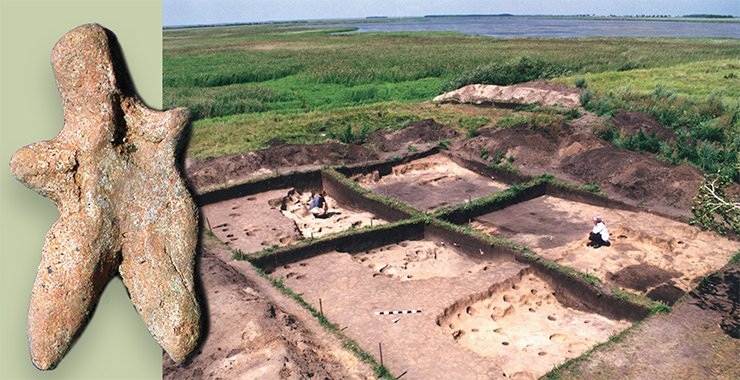 The ancient settlement Chicha is a proto-city associated with the transition period from the Bronze to Iron Age: excavation works revealed a clay figurine of a distant ancestor, which was hidden under the floor in a dwelling
