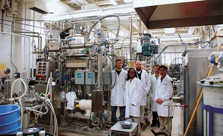 The production facility where phages are produced by the American biotechnology company Intralytix, Inc. (Baltimore, Maryland, USA). The photo is the courtesy of the author