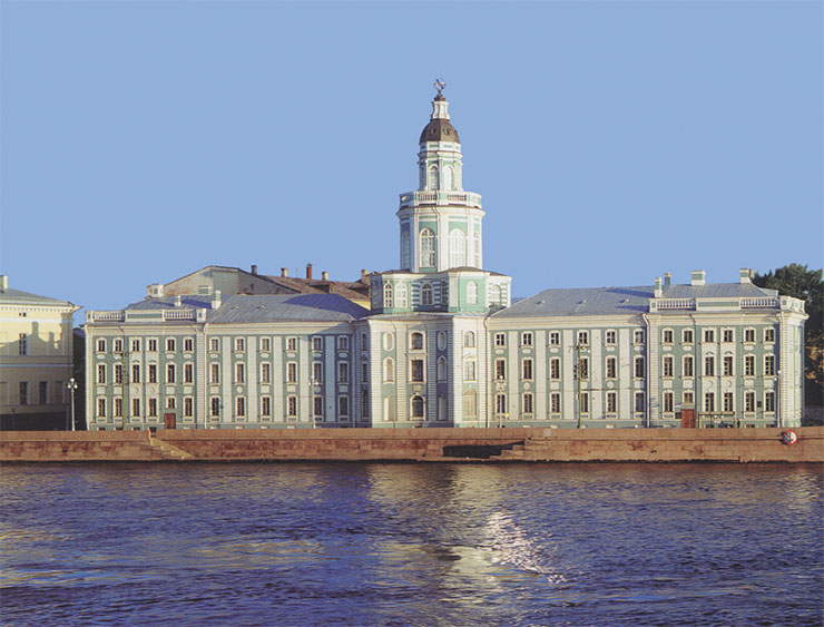 Здание Петербургской Академии наук в Санкт-Петербурге