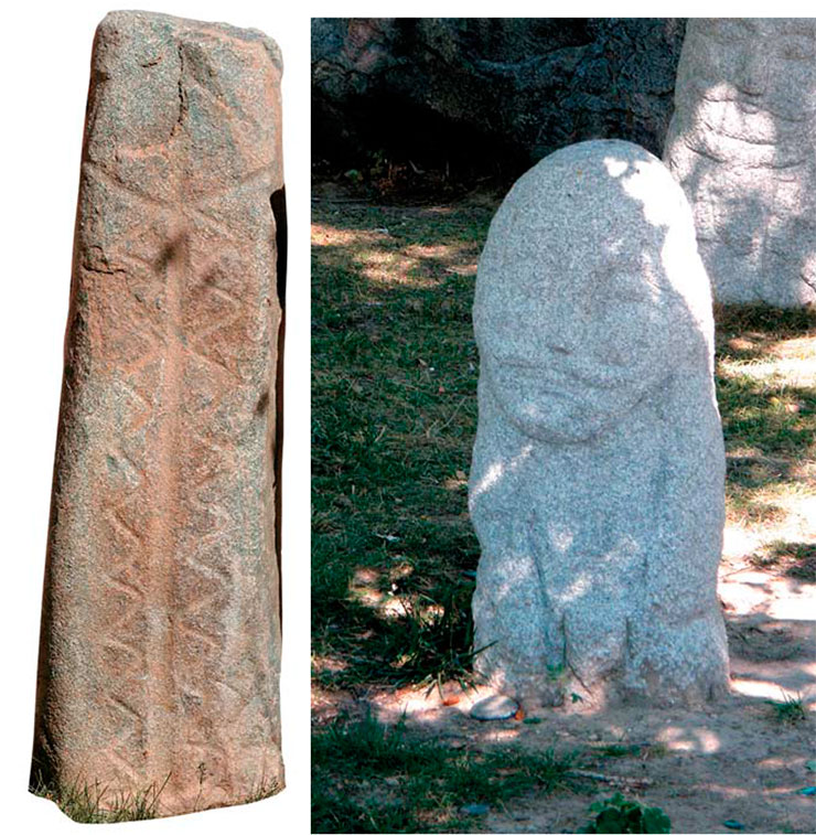 The Local History Museum of Burqin displays stone staffs of the Bronze Age, an important attribute of the foundry warriors of the mysterious Seima–Turbino era. Moreover, you can come across authentic stone sculptures right on the streets of the town among the replicas. These ancient artifacts present a contrast to flowerpots decorated with reminiscences of antique Hellenistic sculptures, such as round-cheeked cupids, nymphs, or muscular male characters, which are generally incoherent with the cultural tradition