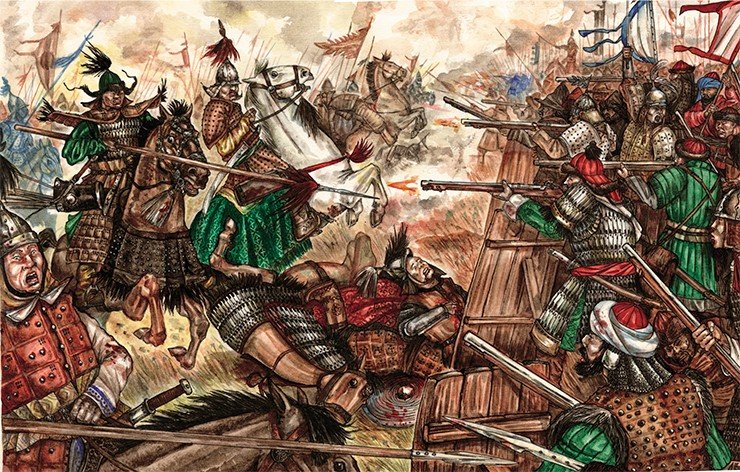 В битве у р. Ульхун (Олгой) летом 1690 г. войска джунгар под предводительством Галдана Бошокту-хана разбили экспедиционный корпус Цинской империи. В сражении участвовало более 40 тыс. человек