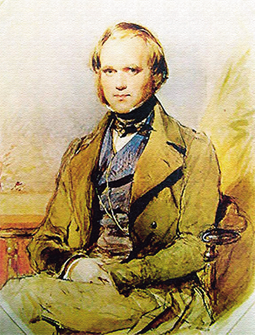 Ч. Дарвин в 1839 г. Худ. Джордж Ричмонд 