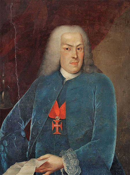 Portrait of the Marquis of Pombal, an influential Portuguese politician and minister under King José I. He supervised the restoration of the capital after the Lisbon earthquake. Public Domain/Cabral Moncada Leilões