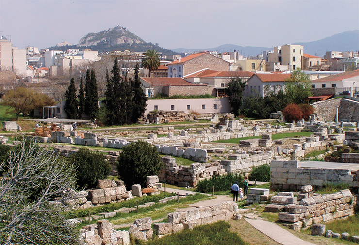 Керамейкос – знаменитое древнее кладбище в древних Афинах. Фото DerHexer.  © CC-BY-4.0