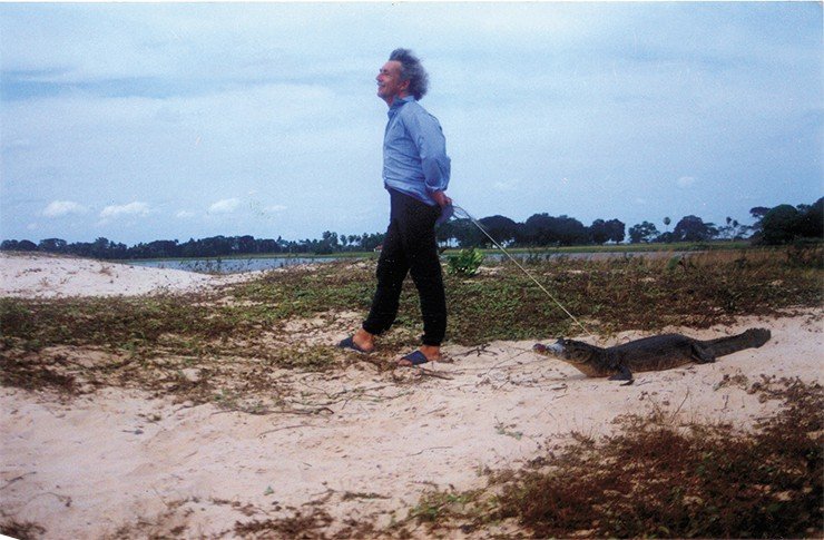 В болотах Пантаналы. Бразилия, 1999 г. 