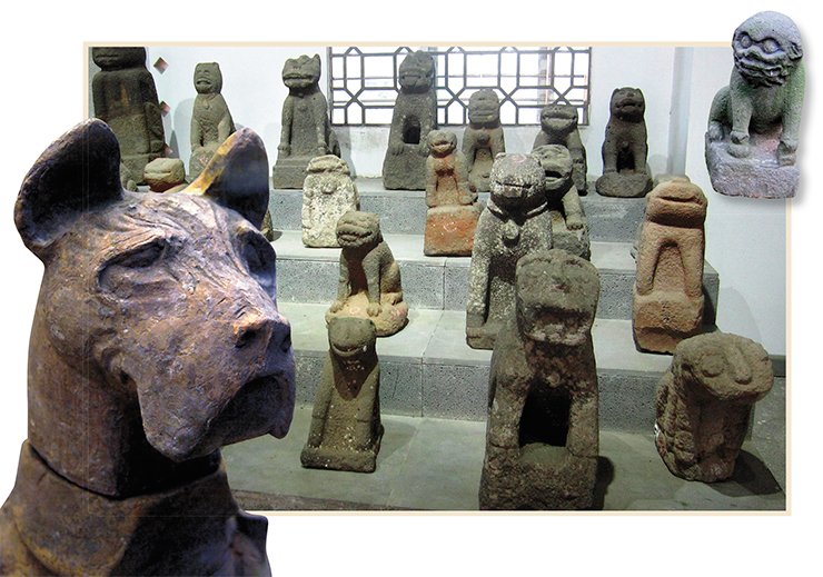 Каменные собаки. Китай