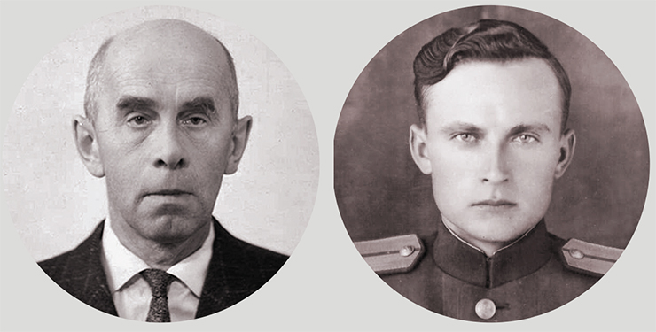 In 1954, Viktor Cherdyntsev (left) and his student Pavel Chalov (right) discovered the effect of natural separation of uranium 234U and 238U isotopes, which was named after the discoverers 