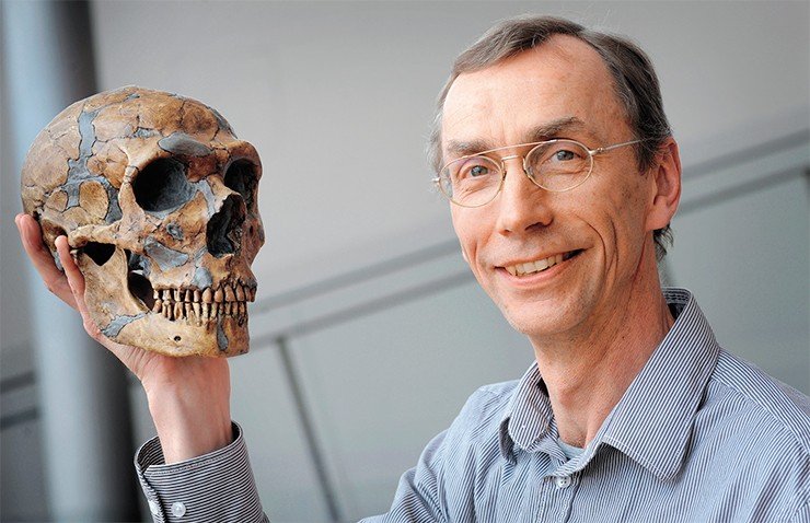 Профессор Сванте Паабо, директор департамента эволюционной генетики Института эволюционной антропологии общества Макса Планка (Лейпциг, Германия)
