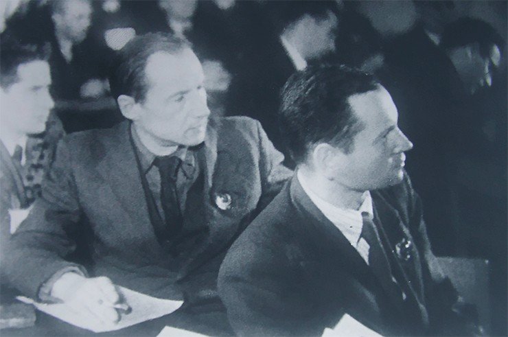 1942 г. С. А. Христианович на заседании Ученого Совета ЦАГИ