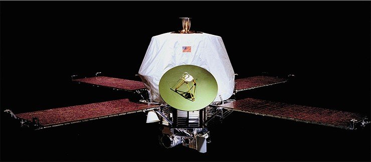 «Маринер-9», первый искусственный спутник Марса. Credit: NASA