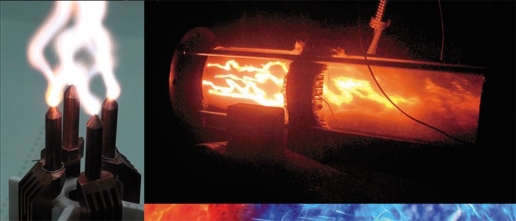 Высокочастотное электрохимическое запальное устройство, созданное в ИТ СО РАН, генерирует высокочастотные холодные плазменные дуги, способствующие воспламенению топлива и ускорению термохимических превращений. Его можно использовать для растопки и поддержания горения котельных агрегатов, применяющих твердое топливо и углеродосодержащие отходы. Сейчас такими запальными устройствами оснащаются котлы ТЭЦ-10 (филиала ПАО «Иркутскэнерго»). Фото Е. Бутакова (ИТ СО РАН)