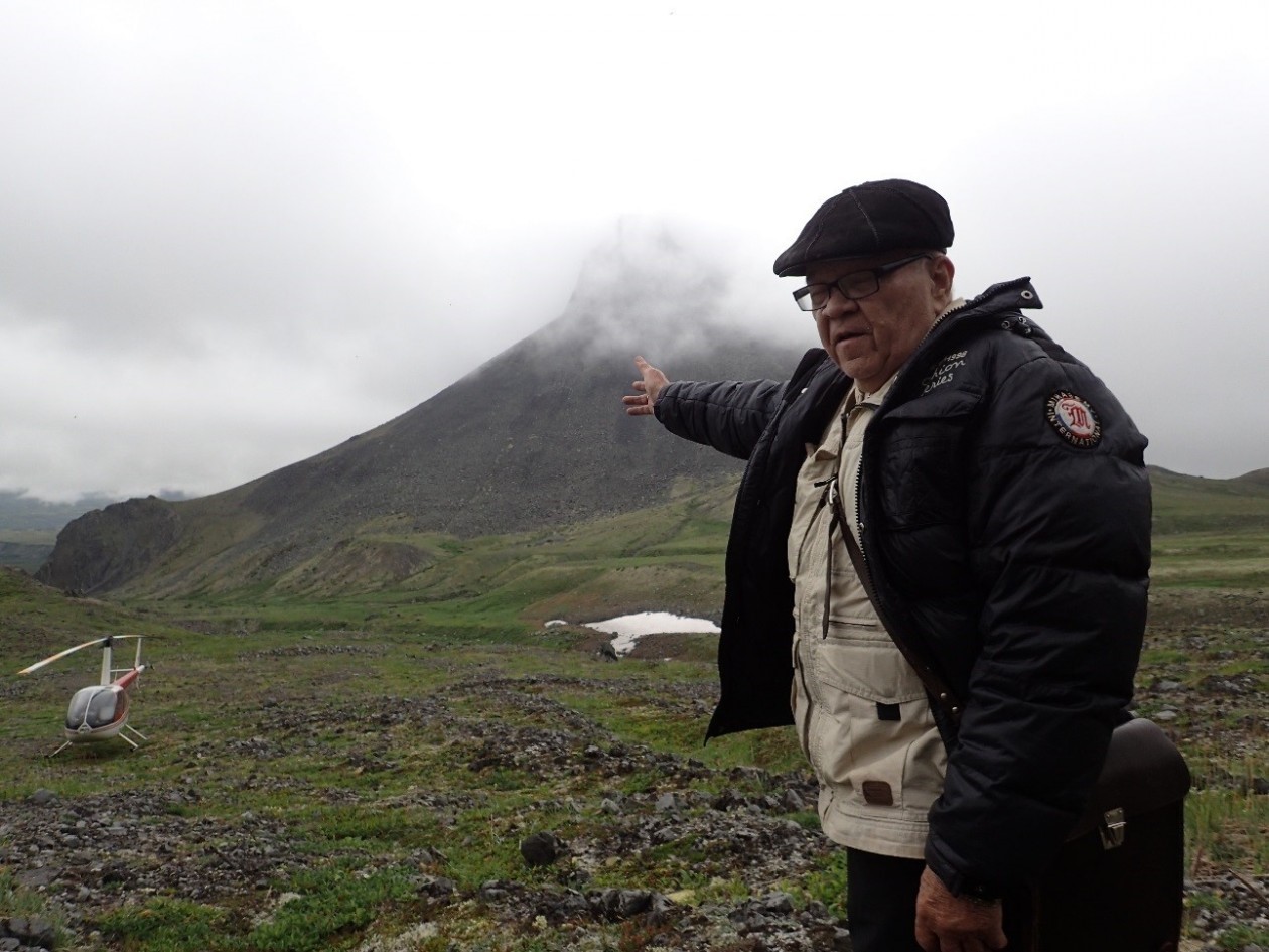 В геологических маршрутах по вулканам Камчатки. 2015 г. Фото И. Кулакова