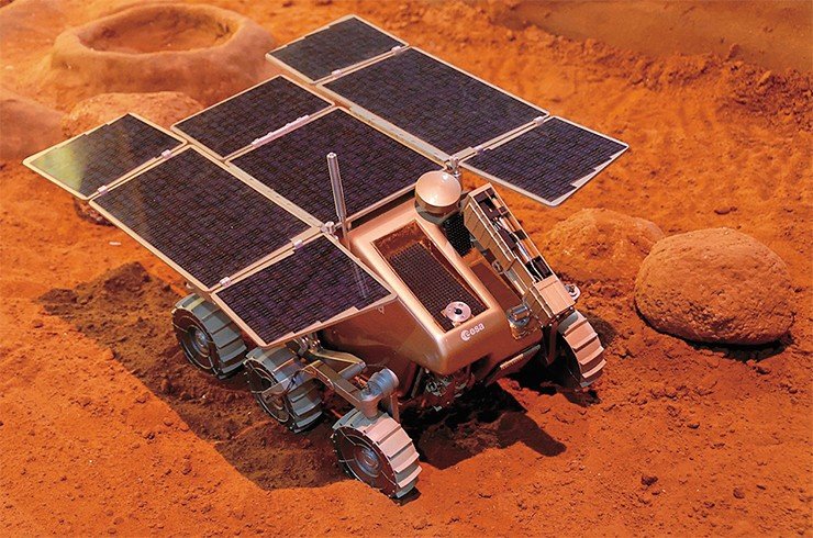 Марсоход по проекту ExoMars. Credit: ESA/Роскосмос
