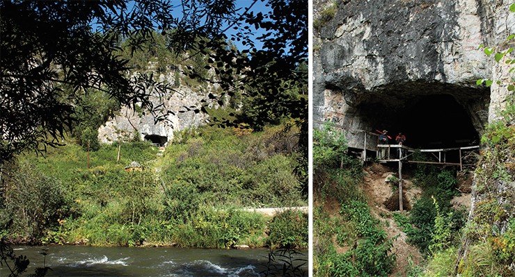 Денисова пещера – древнейшая палеолитическая стоянка в Сибири. Первый человек поселился в ней около 300 тыс. лет назад